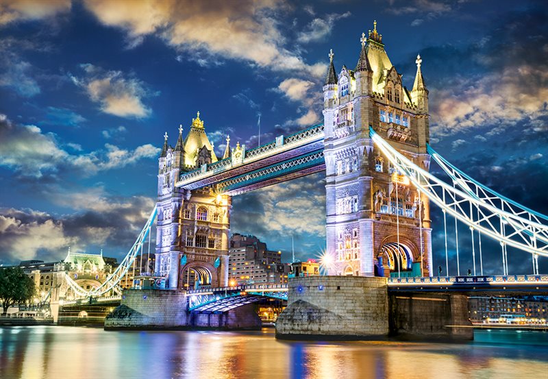 Pussel 1500 bitar Tower Bridge, London, England