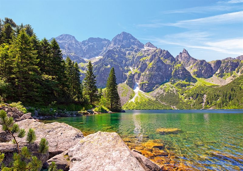Pussel 1000 bitar Morskie Oko Lake, Tatras, Poland