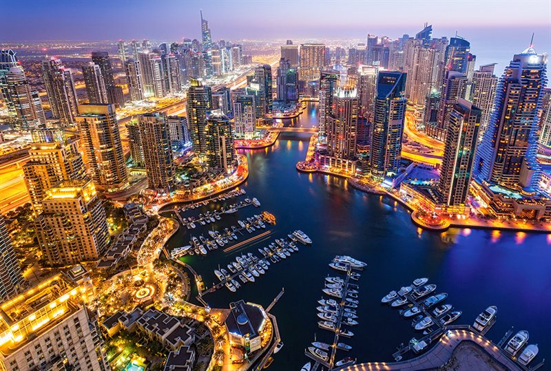 Pussel 1000 bitar Dubai at Night