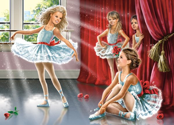 Ballet Class - Pussel 120 bitar 