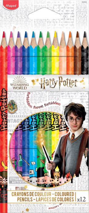Färgpennor 12/Fp Harry Potter