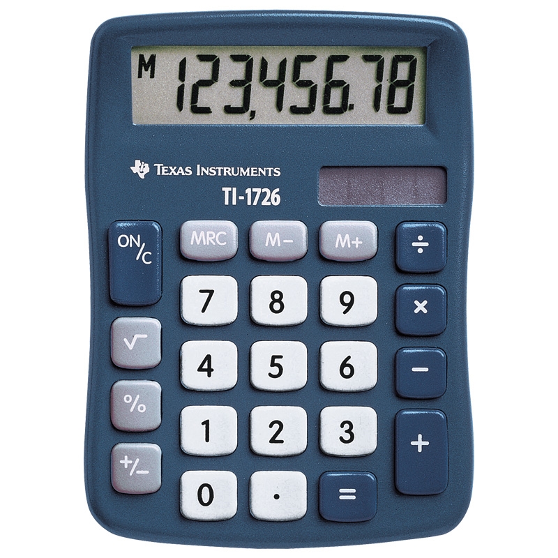 TI-1726, Bordsräknare