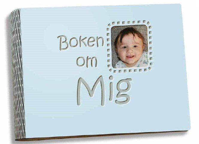 Boken om mig - Blå Liggande 