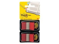 Index POST-IT dubbelpack 2x50 flik, röd