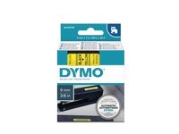 Tape DYMO D1 9mm svart på gul