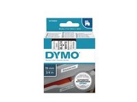 Tape DYMO D1 19mm svart på vit