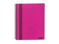 Kollegieblock BANTEX A4 PP pink