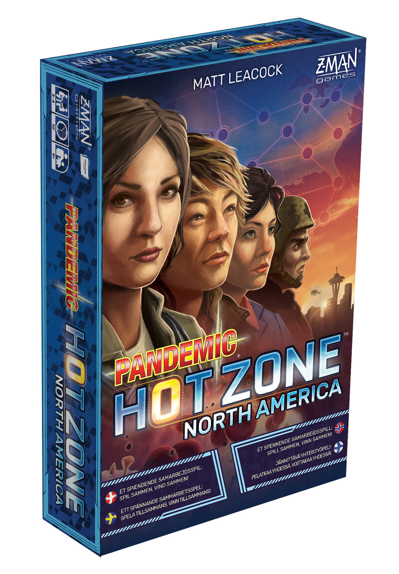 Pandemic Hot Zone North America