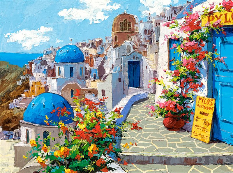Spring in Santorini, 2000 bitar