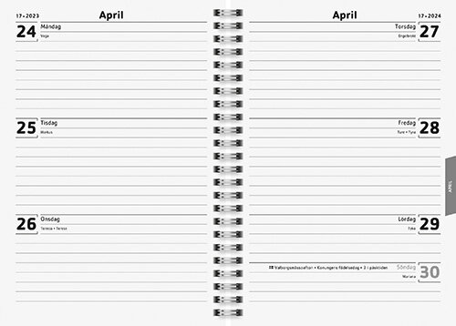 Kalender Classic A5 refill Almanacksförlaget