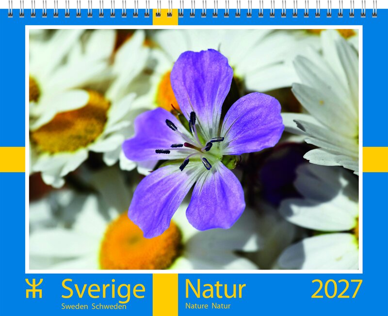 Väggkalender Sverige Natur Almanacksförlaget