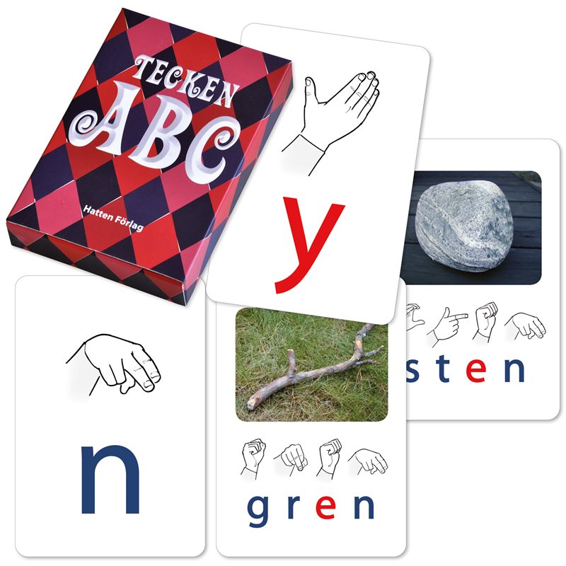 Tecken ABC, kortspel