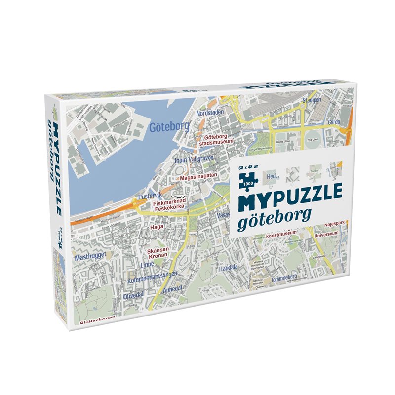 Pussel 1000bit MyPuzzle - Göteborg