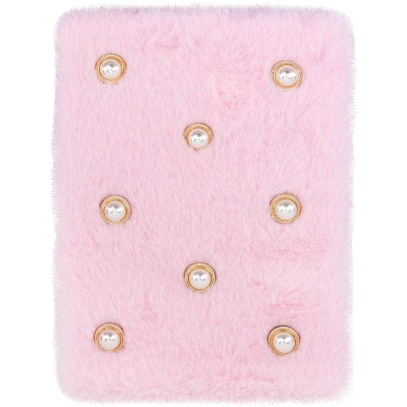 Dagbok med pärlor rosa