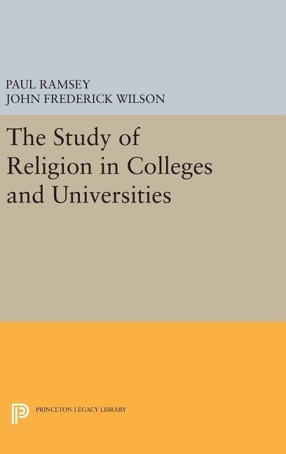 Study of religion in colleges and universities