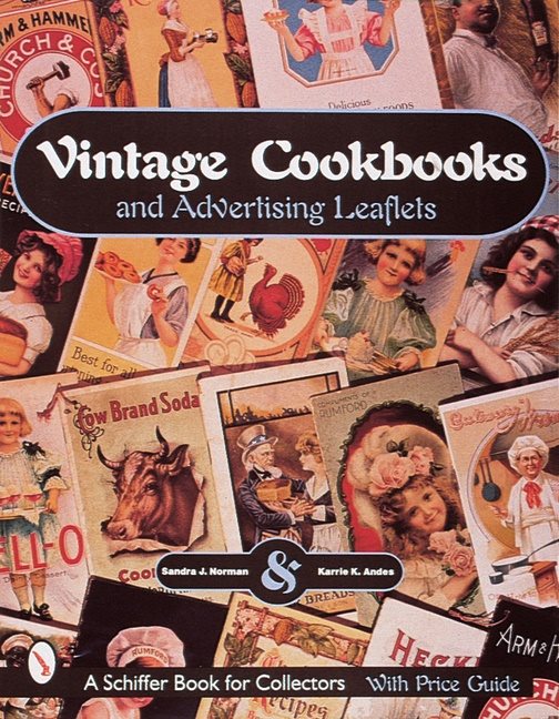 Vintage Cookbooks And Advertising Leaflets