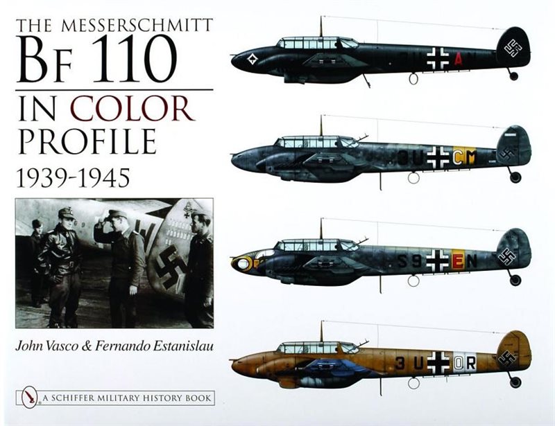 Messerschmitt bf 110 in color profile - 1939-1945