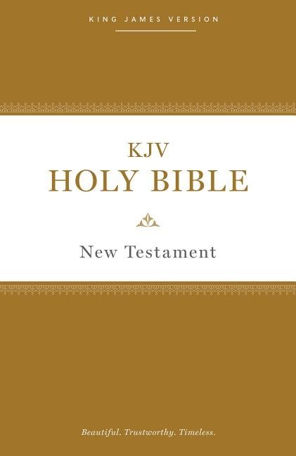 Kjv, holy bible new testament, paperback, comfort print