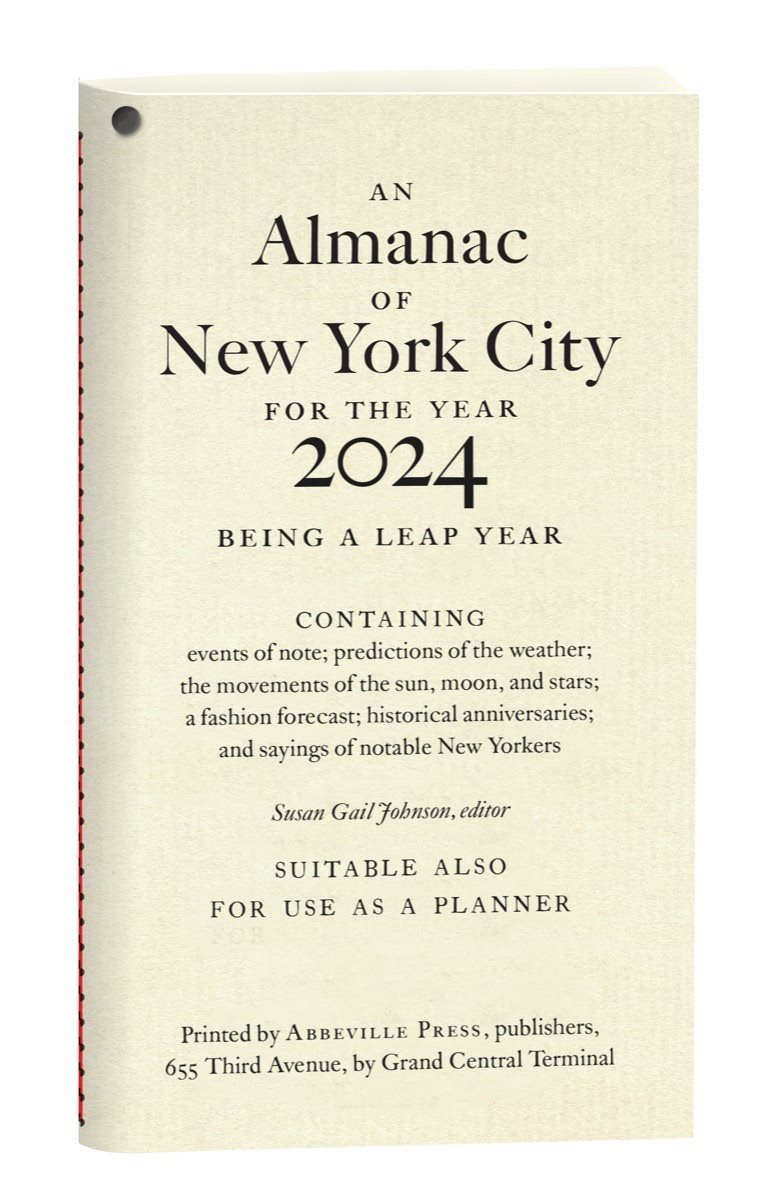 An Almanac Of New York City For The Year 2024