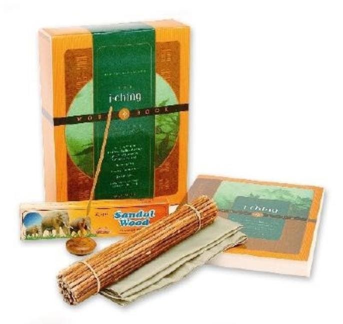 I Ching Workbook Gift Set (Book & 50 Yarrow Stalks)