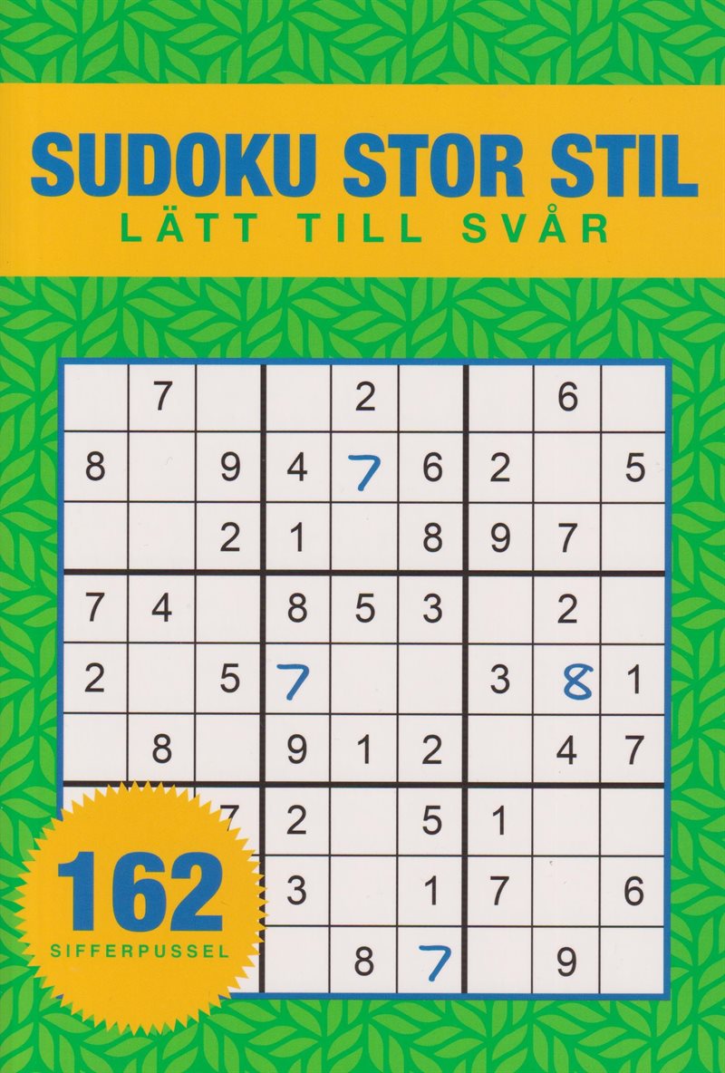 Sudoku : Stor stil