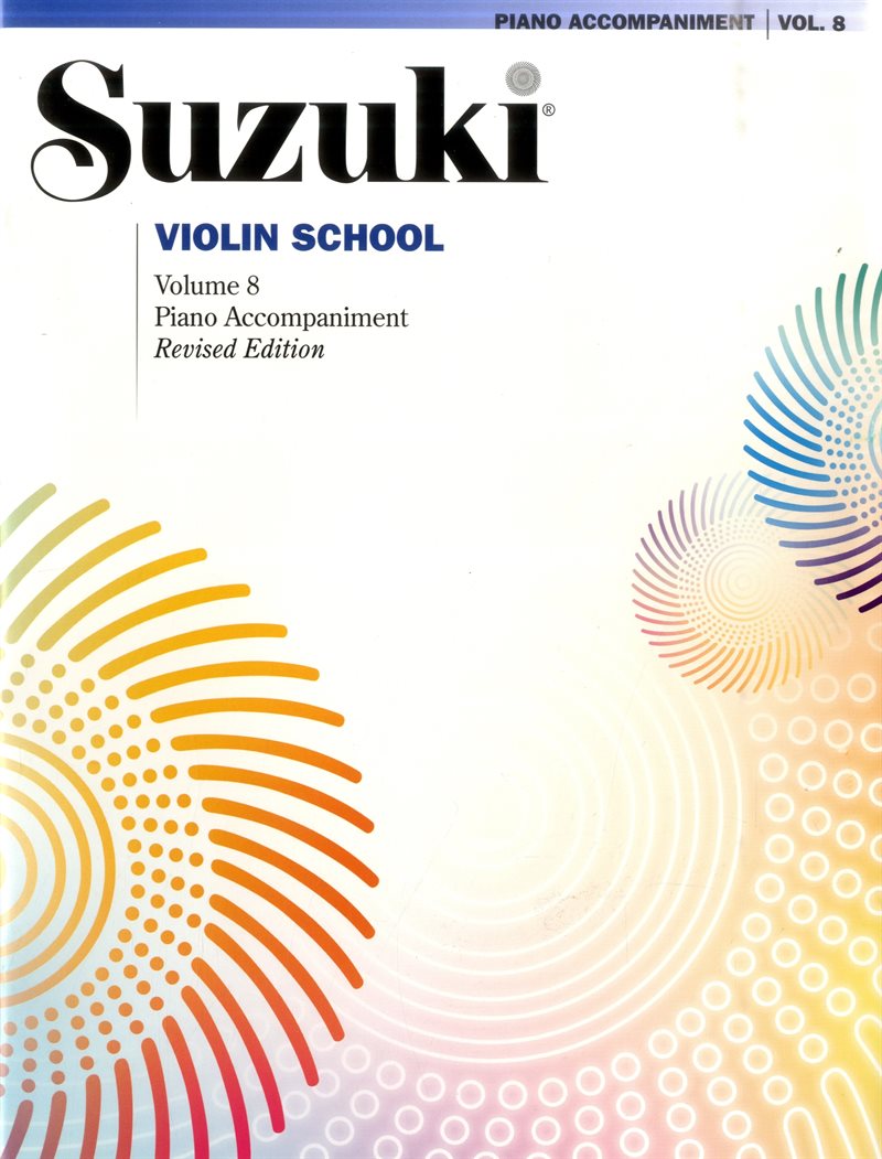 Suzuki violin school. Volume 8, Piano accompaniment