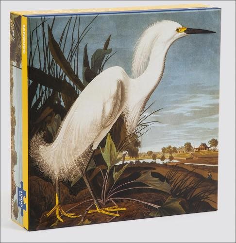 Snowy Egret, James Audubon 1000-Piece Puzzle