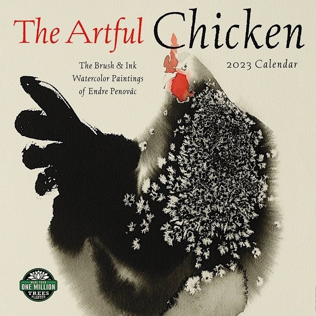 Artful Chicken 2023 Calendar