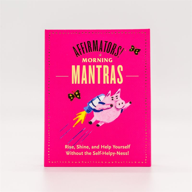 Knock Knock Affirmators! Mantras (Morning) Card Deck