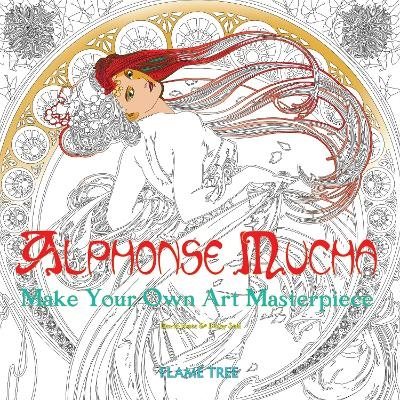 Alphonse Mucha (Art Colouring Book)