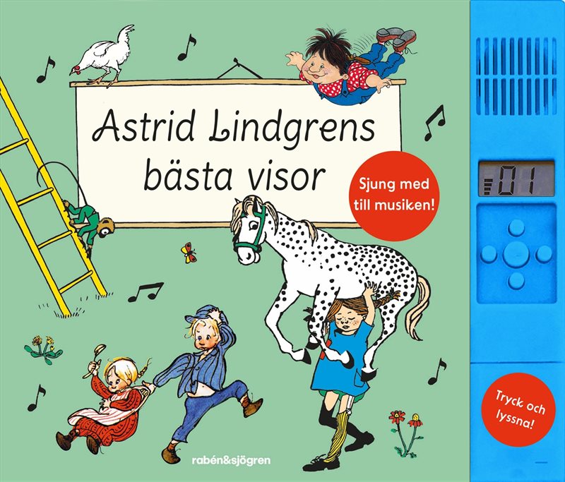 Astrid Lindgrens bästa visor (med ljudmodul)