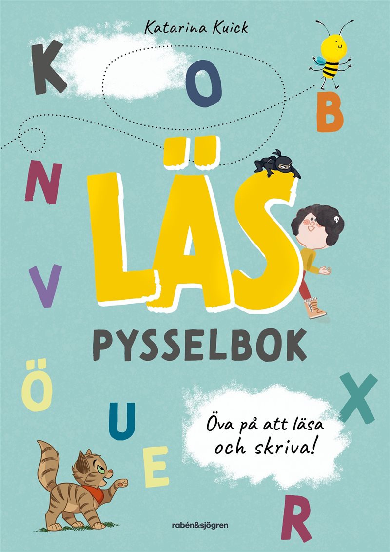 Läs pysselbok : öva på att läsa och skriva