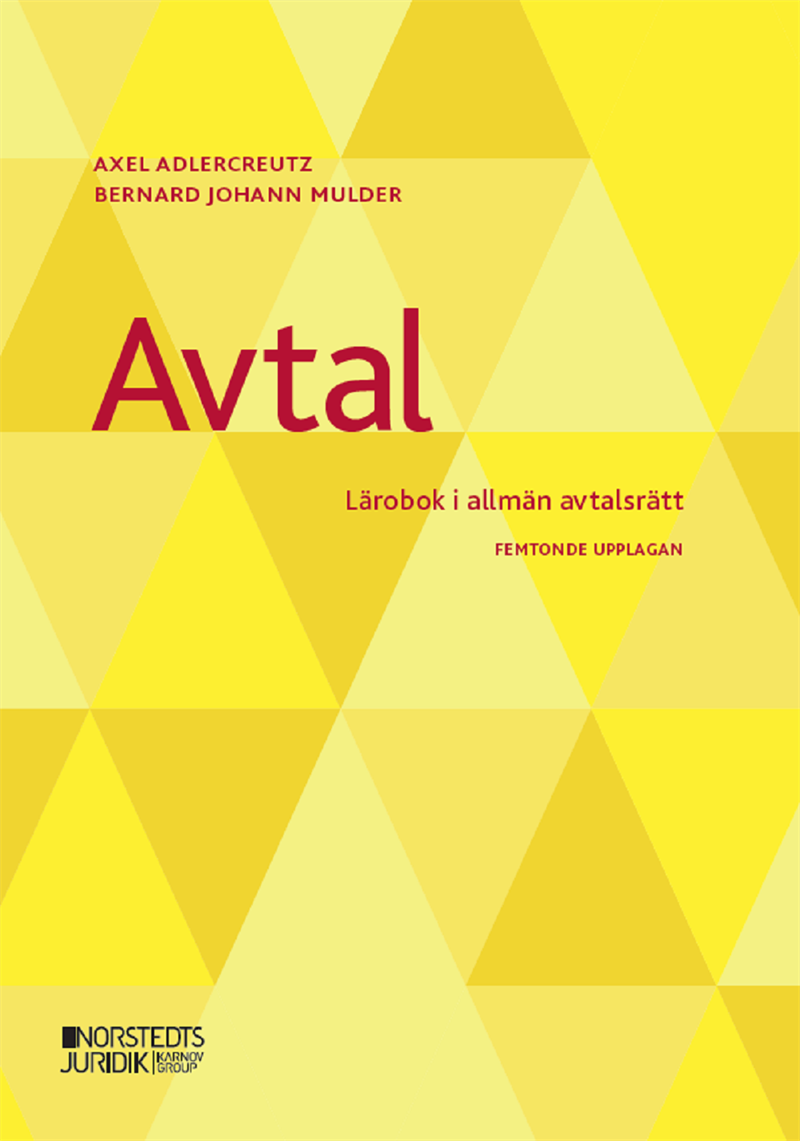 Avtal : lärobok i allmän avtalsrätt