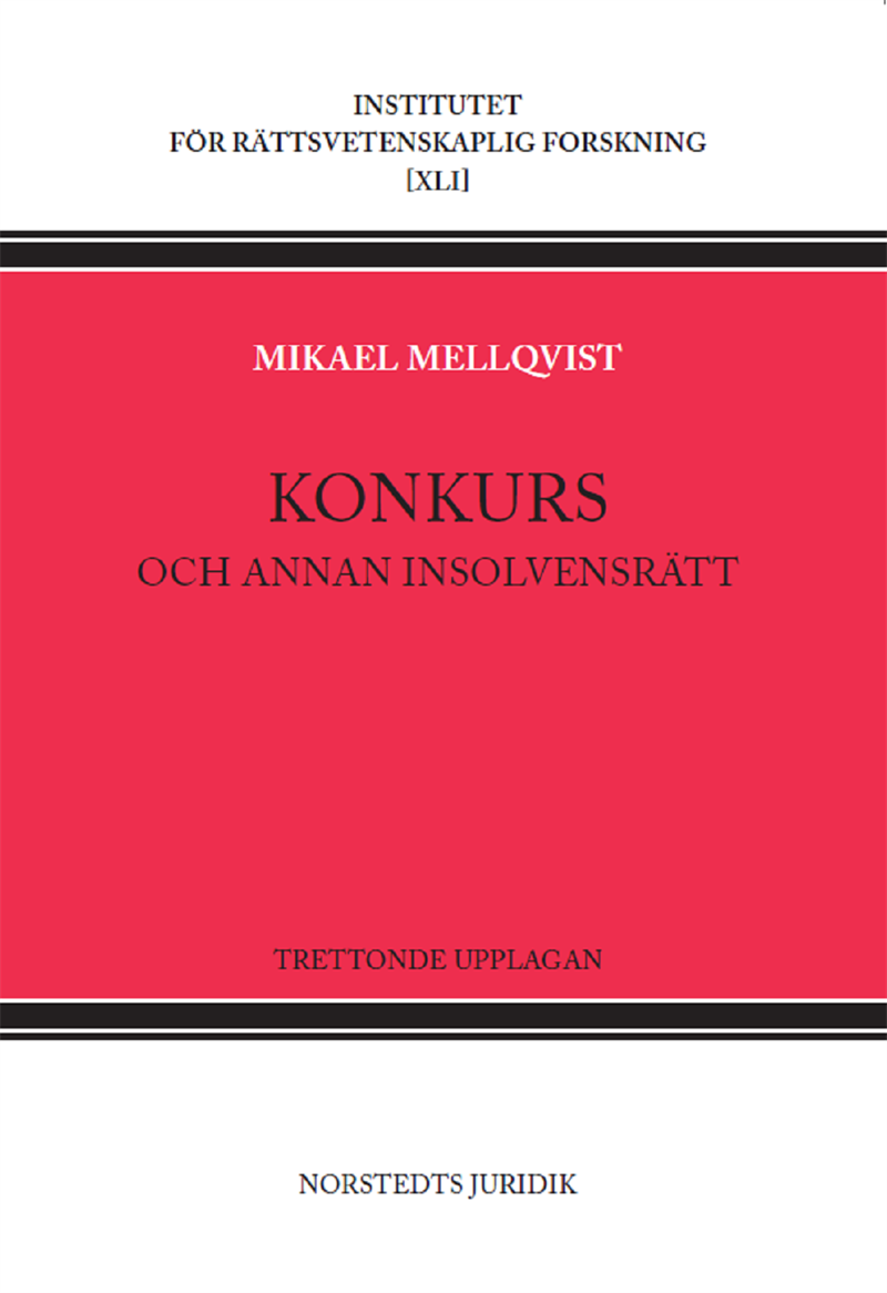 Konkurs  : och annan insolvensrätt