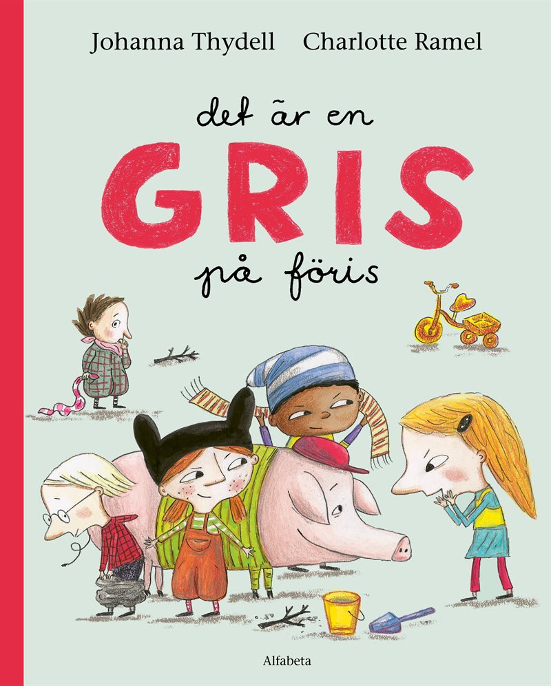 Det är en gris på föris