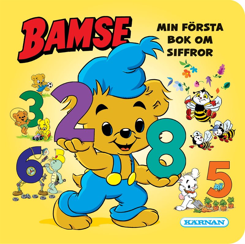 Bamse. Min första bok om siffror