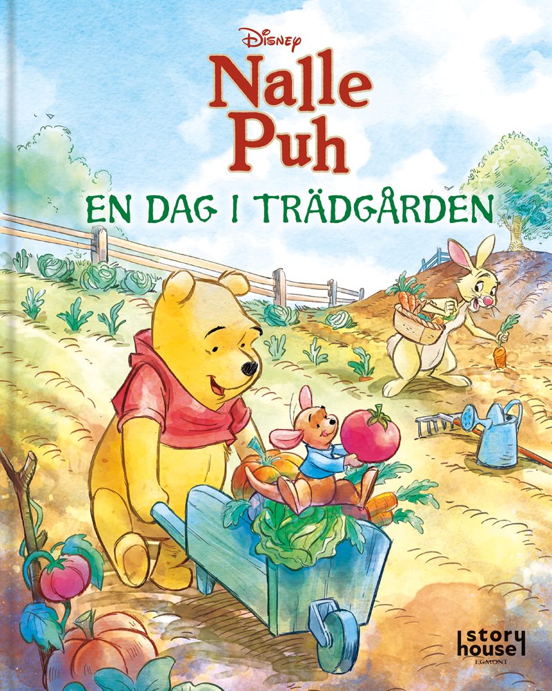 Nalle Puh - En dag i trädgården