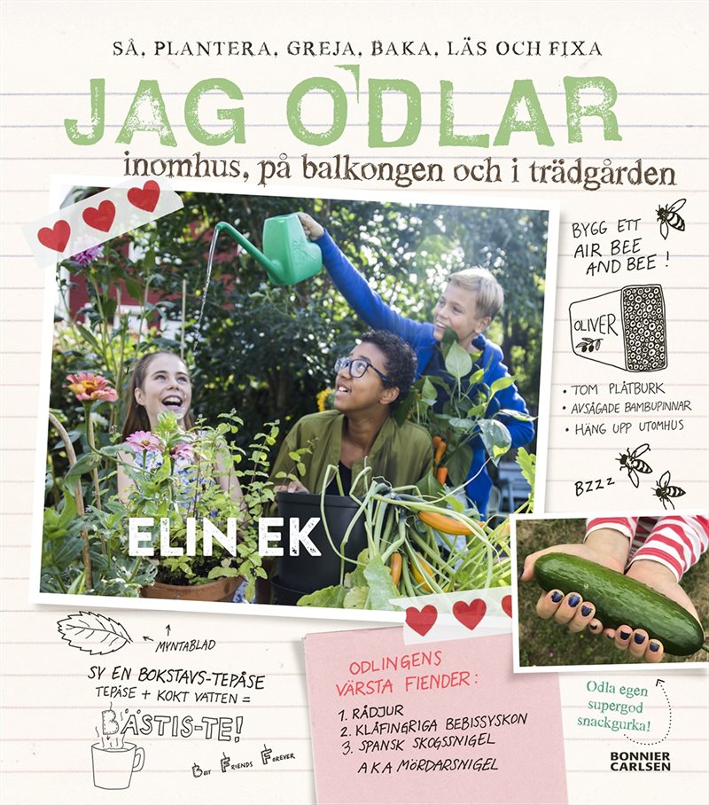 Jag odlar : inomhus, på balkongen och i trädgården