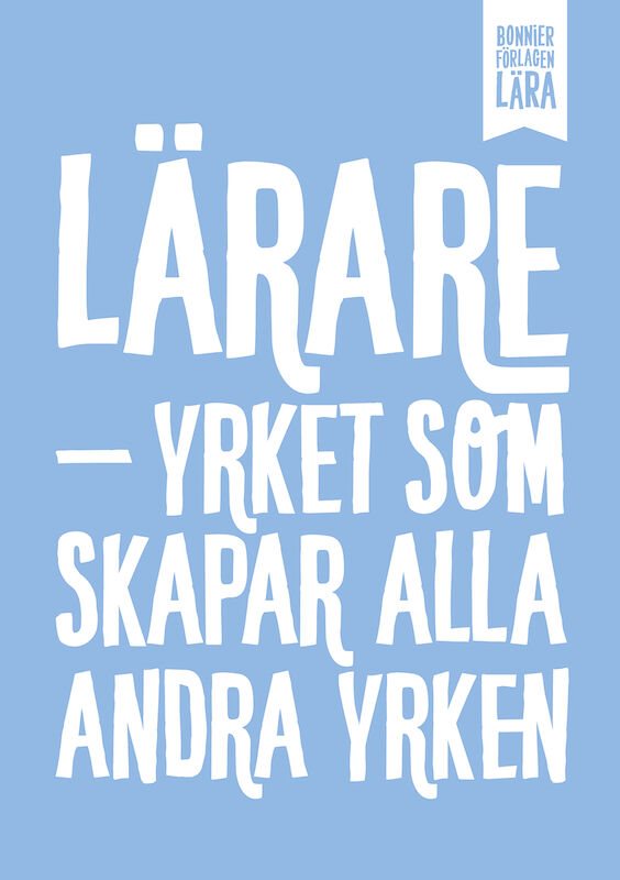 Anteckningsbok: Lärare – yrket som skapar alla andra yrken (blank)