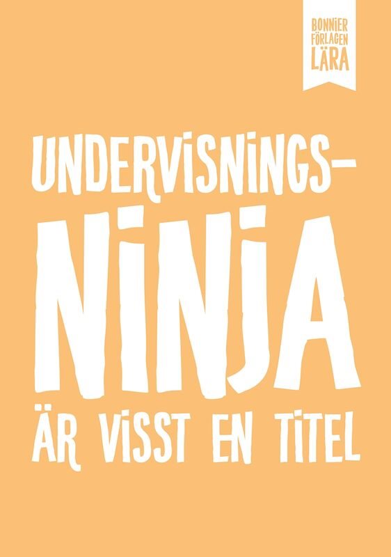 Anteckningsbok: Undervisningsninja är visst en titel (randig)