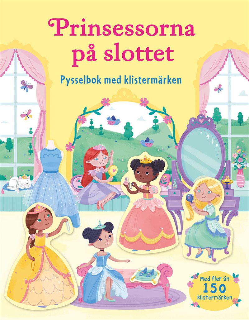 Prinsessorna på slottet : pysselbok med klistermärken