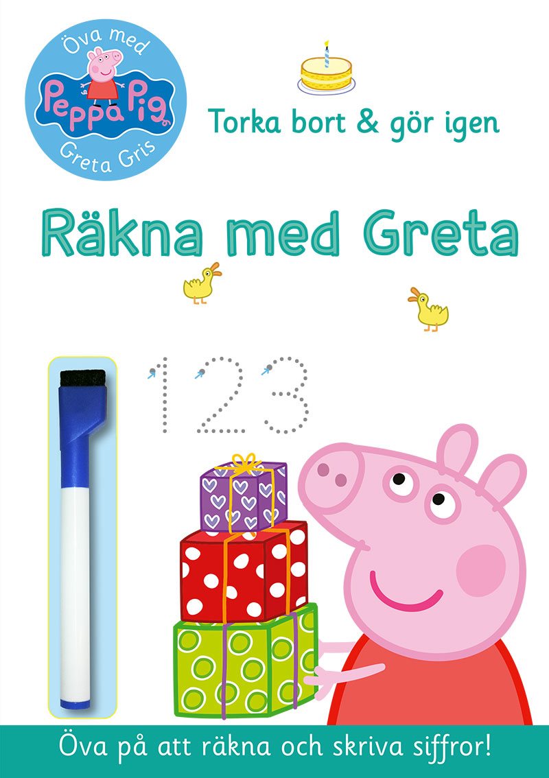 Greta Gris. Räkna med Greta