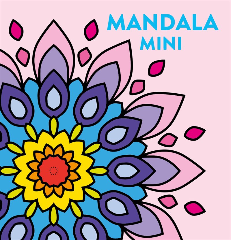 Mandala mini. Ljusrosa