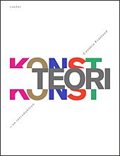 Konstteori : en introduktion