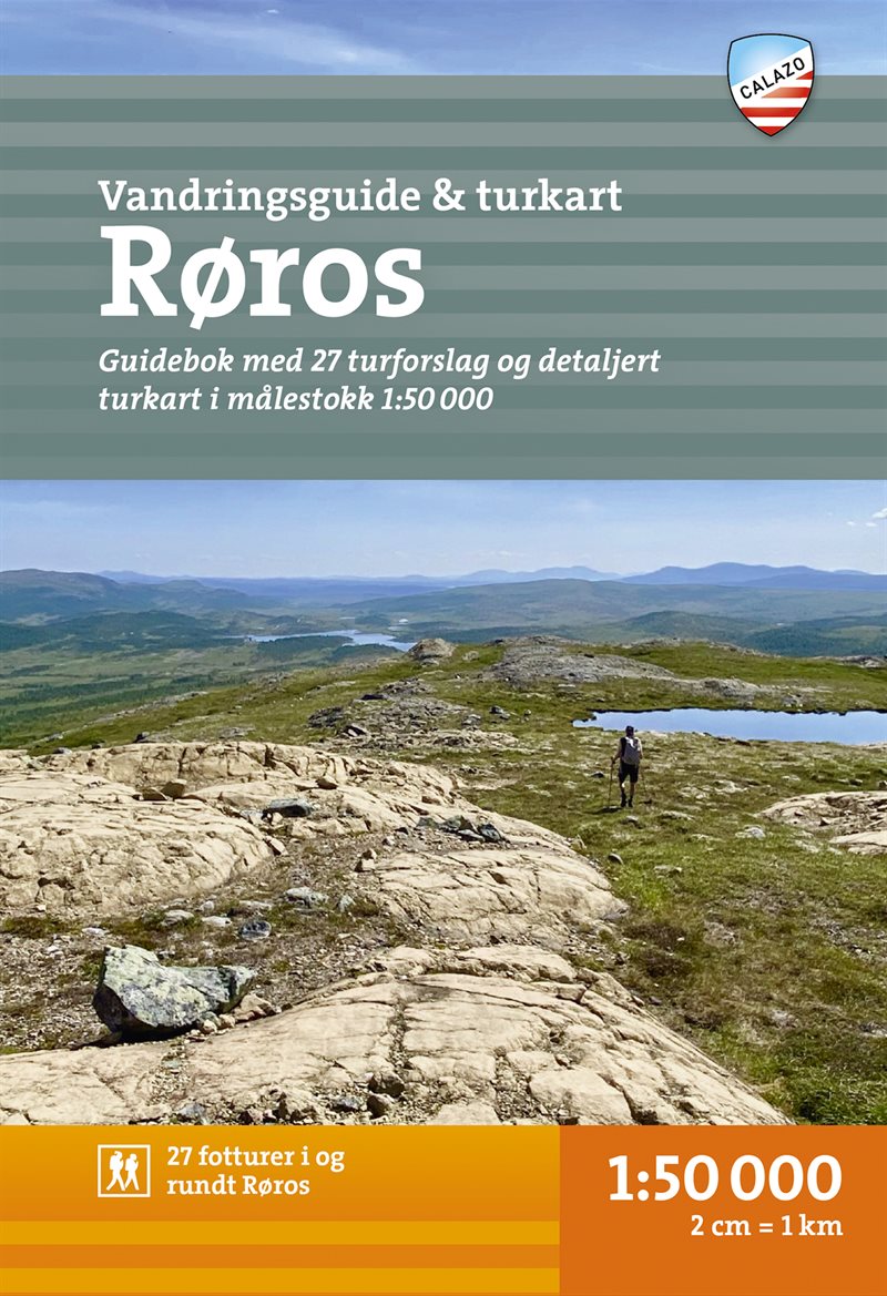 Turguide Røros: miniguide & turkart 1:50.000