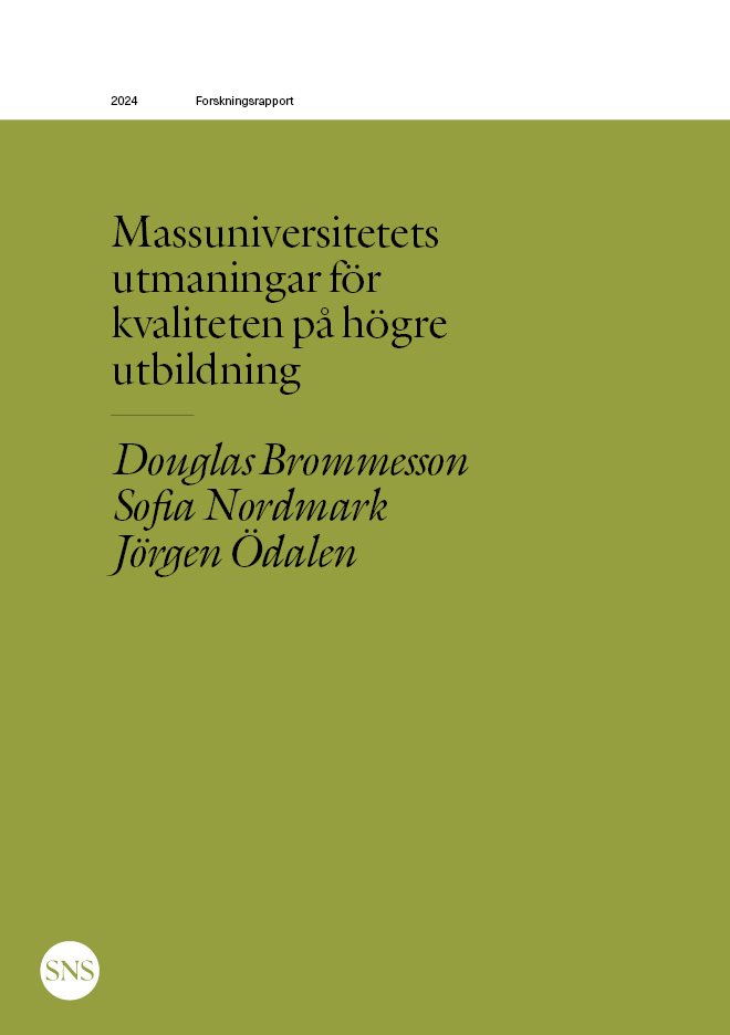 Massuniversitetets utmaningar för kvaliteten på högre  utbildning