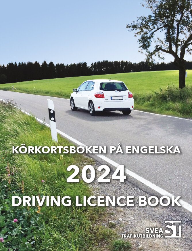 Körkortsboken på Engelska 2024 / Driving licence book