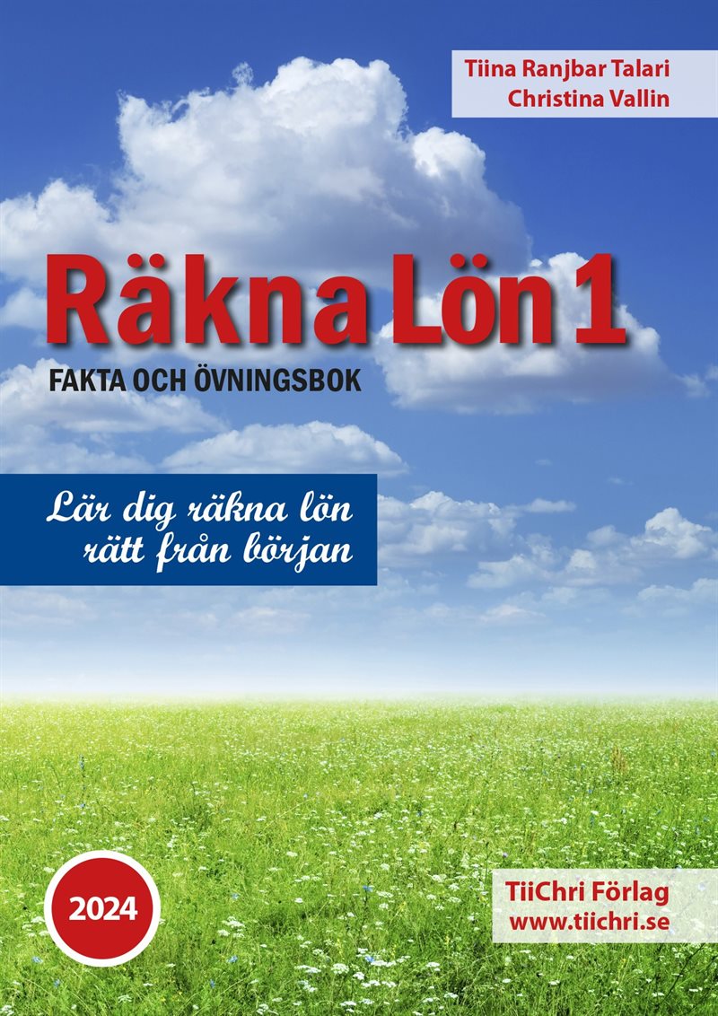 Räkna Lön 1 - 2024 (bok + digital produkt)