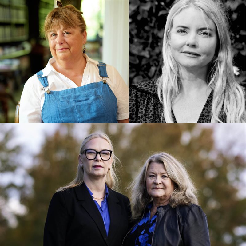 Författarkväll med Maria Gustavsdotter, Louise Körnung, Charlotte Sirc och Elisabeth Öhman