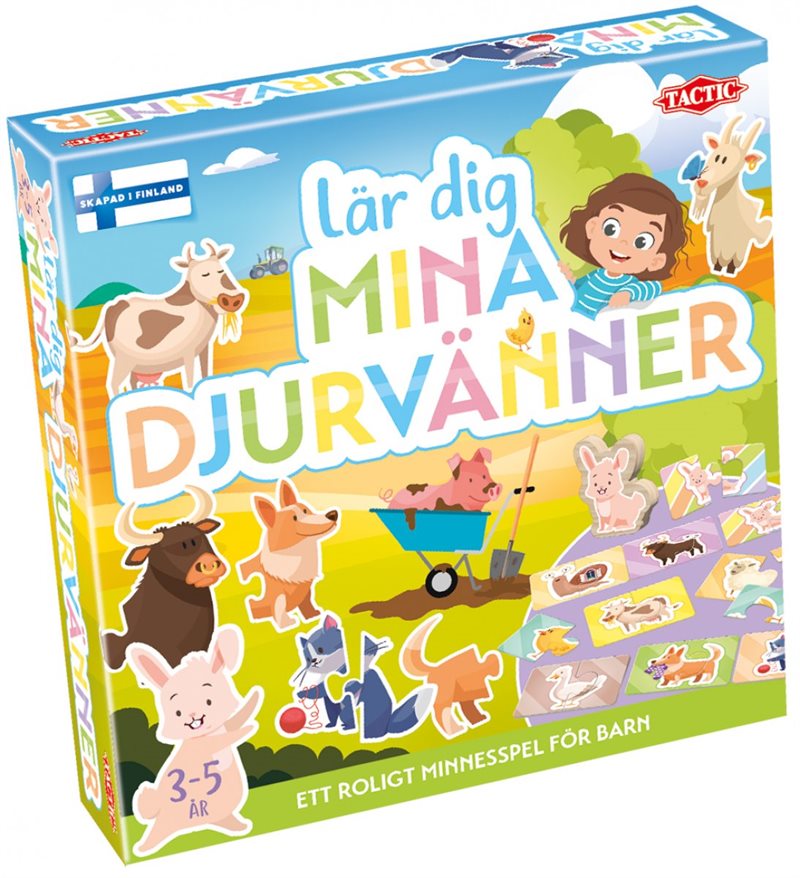 Lär dig mina djurvänner